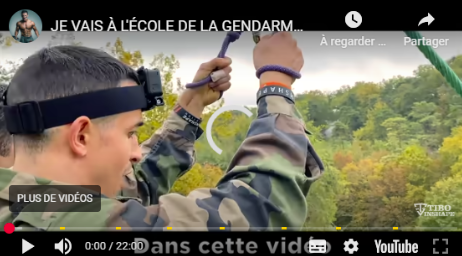 Exemple campagne Tibo InShape x Gendarmerie